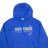 NIKE Rancho Bernardo Field Hockey Womens Blue Hoodie USA L