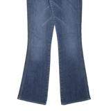 7 FOR ALL MANKIND "A" Pocket Womens Jeans Blue Bootcut Stone Wash W26 L31