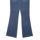 7 FOR ALL MANKIND "A" Pocket Womens Jeans Blue Bootcut Stone Wash W26 L31