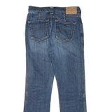 ARMANI JEANS Womens Jeans Blue Regular Straight Stone Wash W27 L28