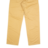 LACOSTE Chino Mens Trousers Brown Regular Straight W33 L31