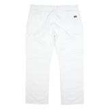 DICKIES Carpenter Workwear Mens Trousers White Regular Straight W40 L31