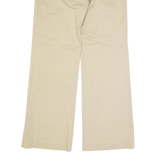 Womens Trousers Beige Regular Bootcut W30 L29