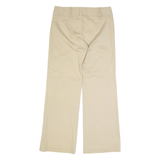 Womens Trousers Beige Regular Bootcut W30 L29