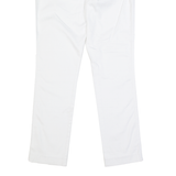 LAUREN RALPH LAUREN Womens Trousers White Slim Tapered W30 L28