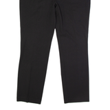 REISS Stretch Womens Trousers Black Regular Tapered W33 L28