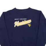 STARTER West Virginia Mountaineers Mens Sweatshirt Blue USA M