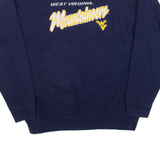 STARTER West Virginia Mountaineers Mens Sweatshirt Blue USA M