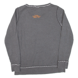 HARLEY DAVIDSON Womens Sweatshirt Grey M