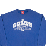 NFL Indianapolis Colts Mens Sweatshirt Blue USA XL