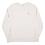THE NORTH FACE Womens Sweatshirt White XL