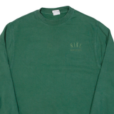 NIKE Mens Sweatshirt Green S