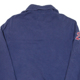 POLO RALPH LAUREN U.s.a Mens Sweatshirt Blue 1/4 Zip USA M