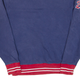 POLO RALPH LAUREN U.s.a Mens Sweatshirt Blue 1/4 Zip USA M