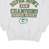 LOGO ATHLETICS Super Bowl Champions Mens Sweatshirt Grey 90s USA M
