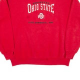 LEE Buckeyes Ohio State Mens Sweatshirt Red USA L