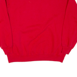 LEE Buckeyes Ohio State Mens Sweatshirt Red USA L