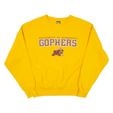 SIGNATURE CONCEPTS University Of Minnesota Gophers Mens Sweatshirt Yellow USA M