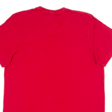 ADIDAS Mens T-Shirt Red Crew Neck M