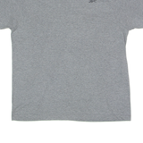 REEBOK Mens T-Shirt Grey Crew Neck L