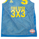 PEAK SPORT FIBA Open 3x3 #5 Basketball Mens Jersey Blue Sleeveless XS