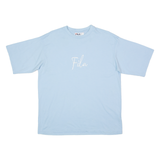 FILA Mens T-Shirt Blue Crew Neck M