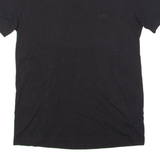 BOSS Mens T-Shirt Black Crew Neck M