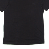 BOSS Mens T-Shirt Black Crew Neck M