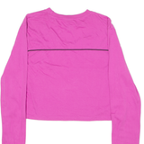ELLESSE Womens T-Shirt Pink Long Sleeve Crew Neck UK 12