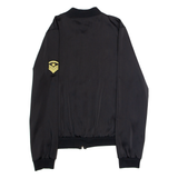 RARO FASHION Mens Bomber Jacket Black Patchwork S