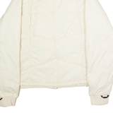 COLUMBIA Womens Quilted Jacket Cream Nylon XL