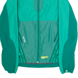 ADIDAS Terrex Womens Track Jacket Green Colourblock UK 12
