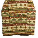 HOT DOG Womens Quilted Jacket Green Viscose 90s Geometric L