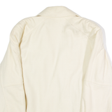 BIGNOMI Womens Flight Jacket Cream 90s XL