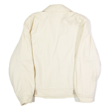 BIGNOMI Womens Flight Jacket Cream 90s XL
