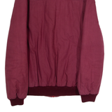 LE COQ SPORTIF Mens Bomber Jacket Maroon 90s S