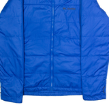 COLUMBIA Mens Quilted Jacket Blue M