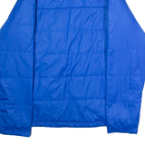 COLUMBIA Mens Quilted Jacket Blue M