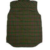 DIESEL Mens Lumberjack Gilet Green Flannel Hooded Plaid M