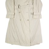 PACIFIC LINE Womens Trench Coat Beige 90s UK 12
