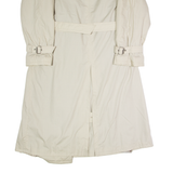 PACIFIC LINE Womens Trench Coat Beige 90s UK 12