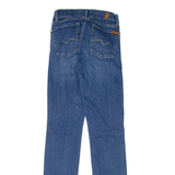 7 FOR ALL MANKIND Womens Jeans Blue Slim Skinny Stone Wash W24 L32