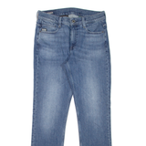 G-STAR RAW Boxer Womens Jeans Blue Regular Straight Stone Wash W28 L30