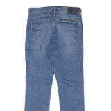 G-STAR RAW Boxer Womens Jeans Blue Regular Straight Stone Wash W28 L30