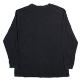 DICKIES Mens T-Shirt Black Long Sleeve XL