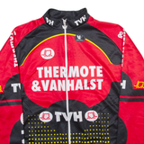 VERMARC Full Zip Mens Jersey Red Long Sleeve L