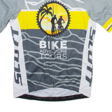 SCHOTT Full Zip Mens Jersey Grey S