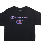 CHAMPION Mens T-Shirt Black M