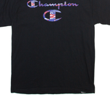CHAMPION Mens T-Shirt Black M