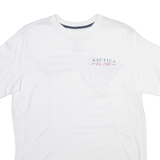 NAUTICA Mens T-Shirt White USA XS